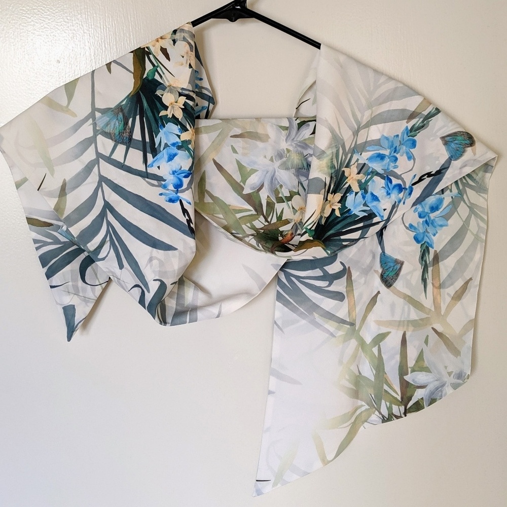 Ted Baker Floral Skinny Scarf